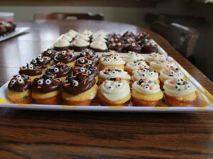 Halloween-muffins