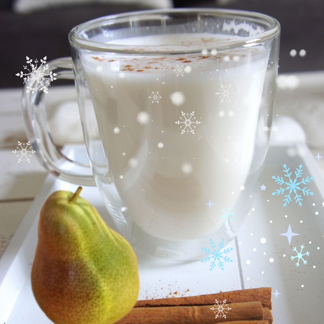 Vanilj och päronshake