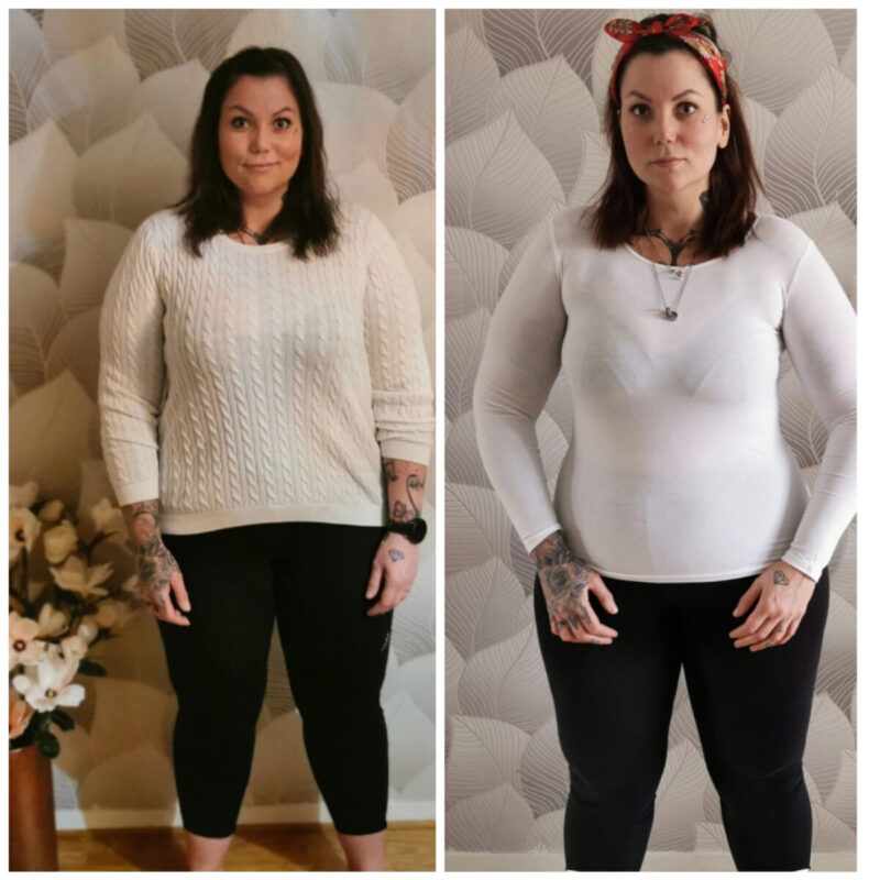 före-efter Helena