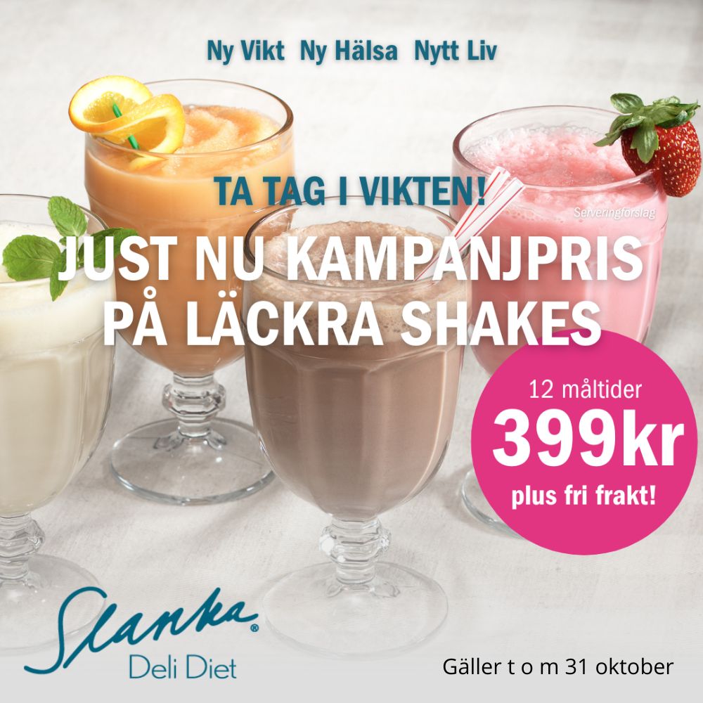 Slanka kampanj fri frakt