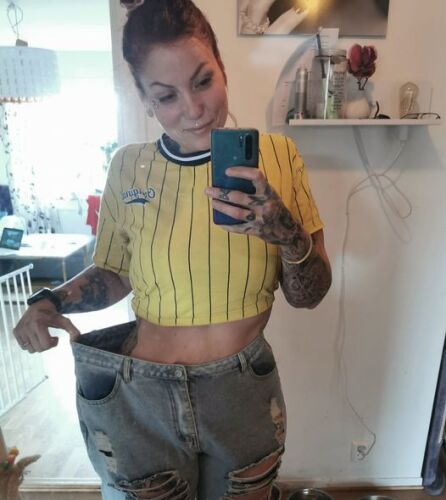 Helena gul tröja o jeans